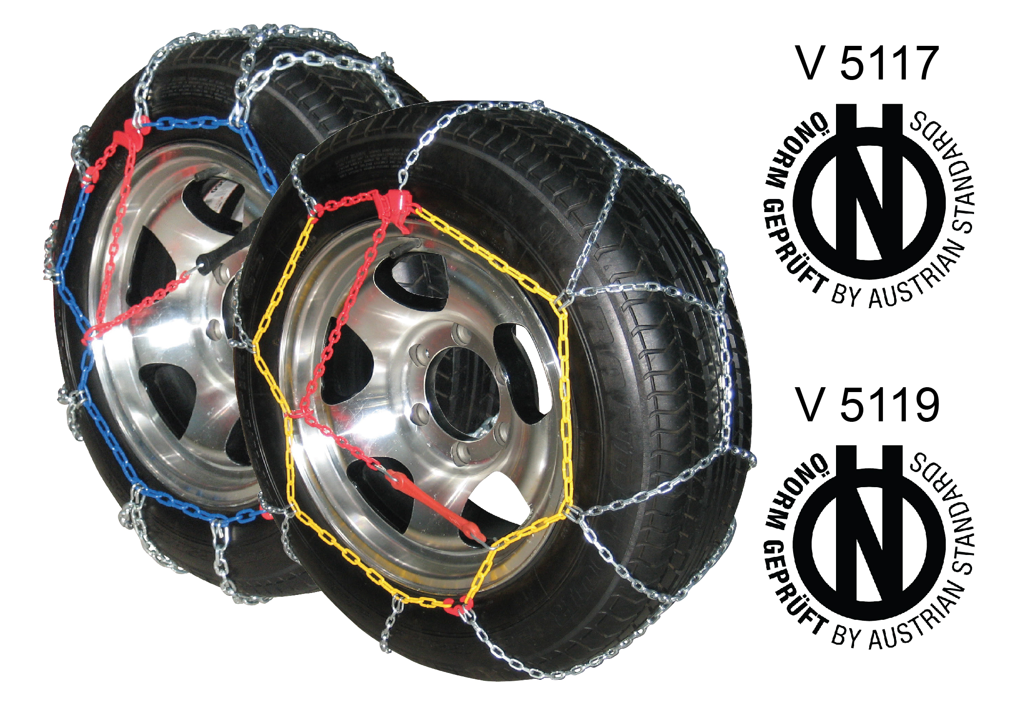 Chaines 12mm suv,4x4,veh. util Chaines 12mm suv,4x4,veh. util