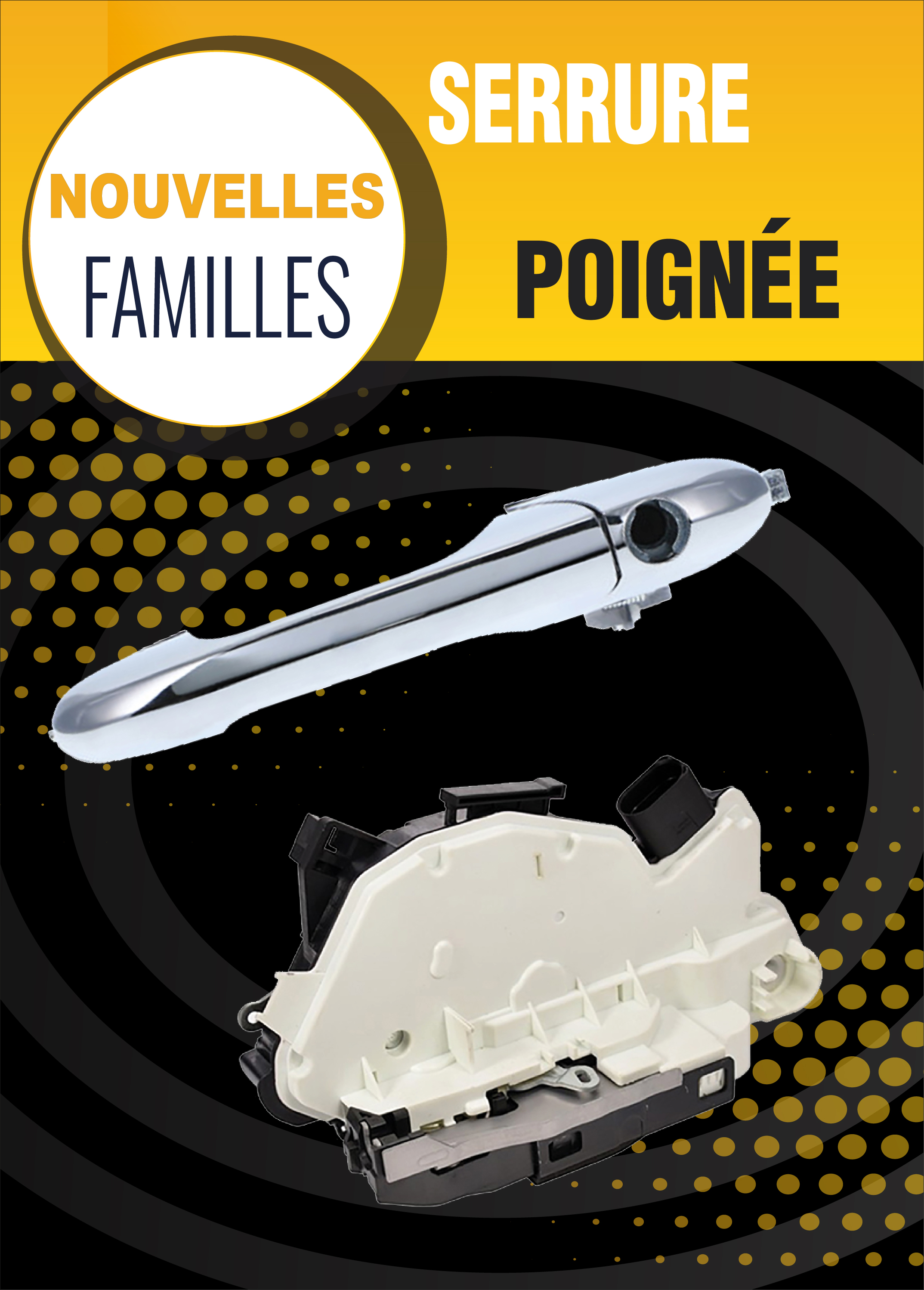 NOUVELLES FAMILLES: Fermetures et Poignées